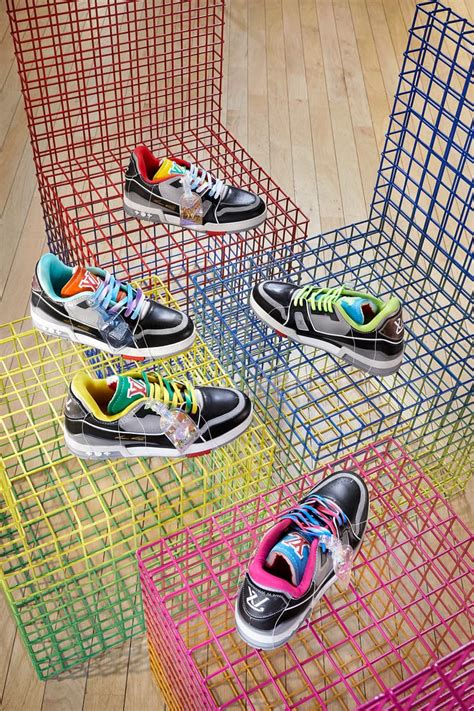 Louis Vuitton Reveals SS21 LV Trainer Upcycling Collection